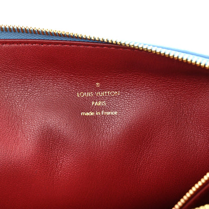 Louis Vuitton Lambskin Embossed Monogram Coussin MM Bleuet 8 of 11