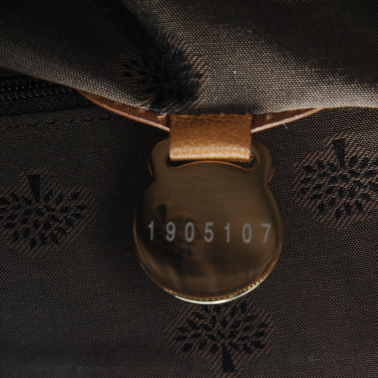 Glossy Goatskin Medium Del Rey Satchel Deer Brown