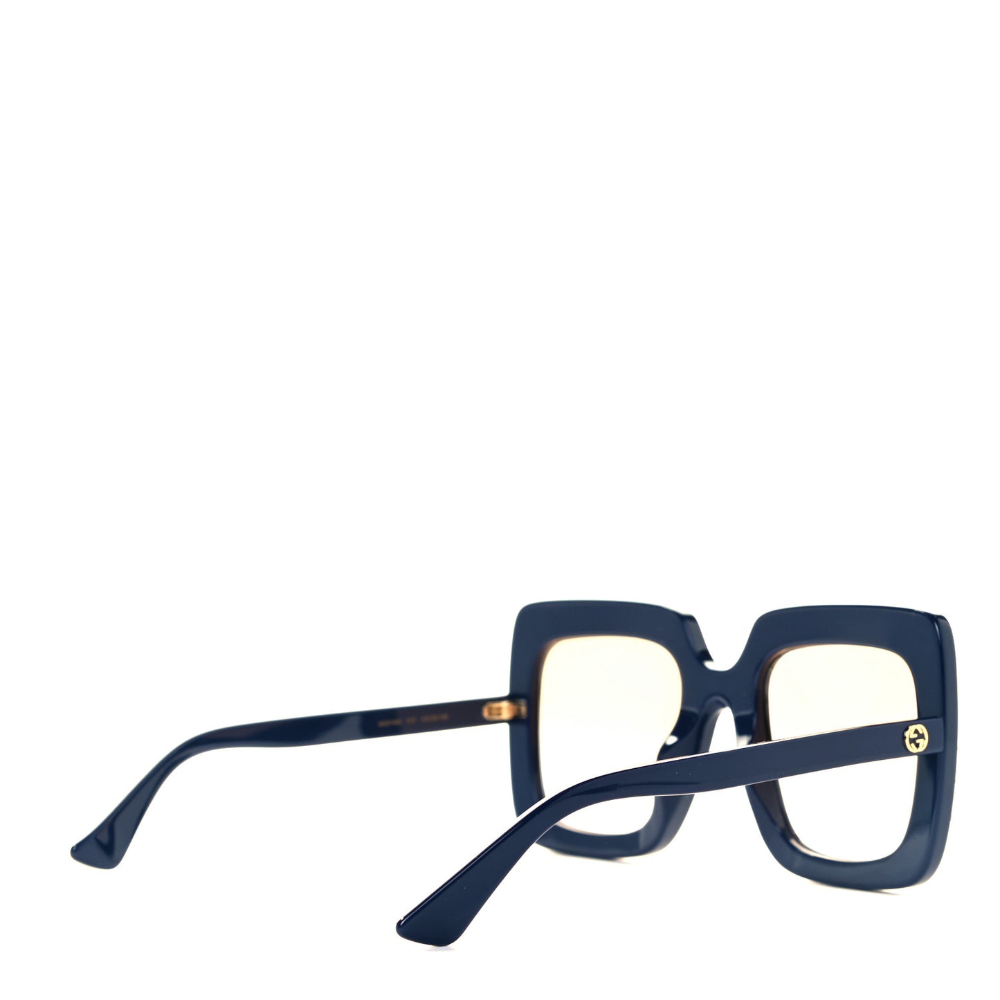Acetate Crystal Oversize Sunglasses GG0148S Blue