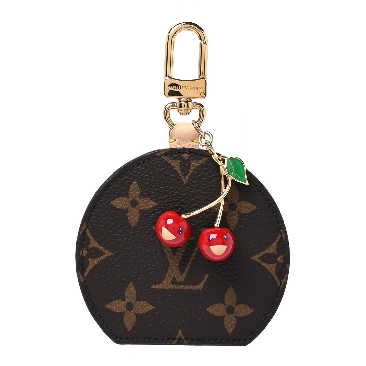 LV X TM Monogram Cerises Mini Mirror Bag Charm