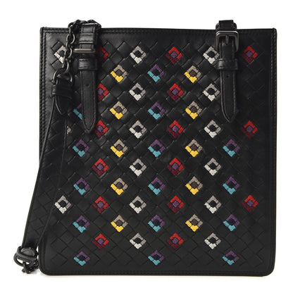 Bottega Veneta Nappa Intrecciato Squadrato Miniature Bag Black 1 of 8