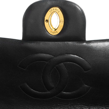 Chanel Lambskin XL Jumbo Flap Black 6 of 10