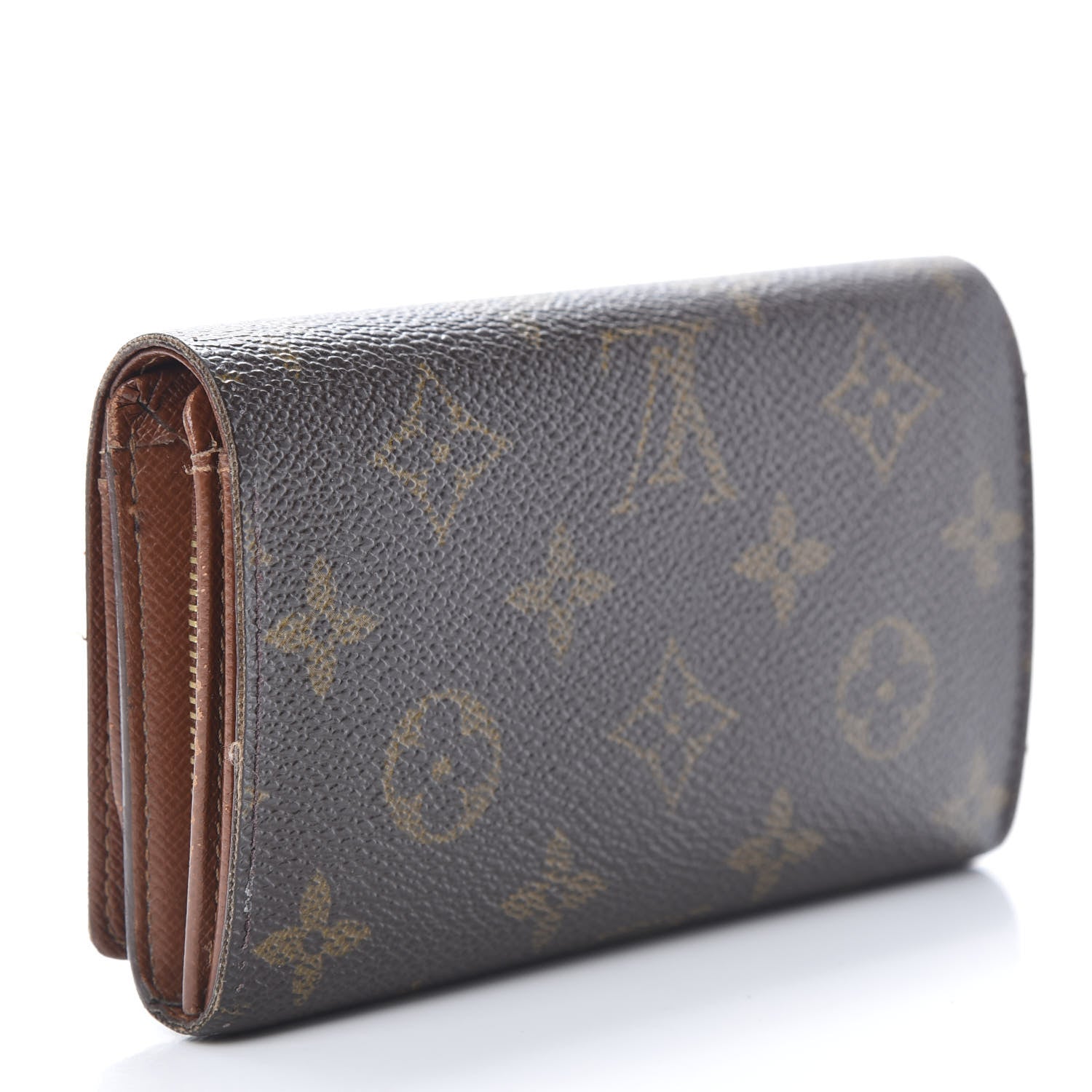 Louis Vuitton Monogram Porte-Monnaie Billets Tresor Wallet 3 of 17