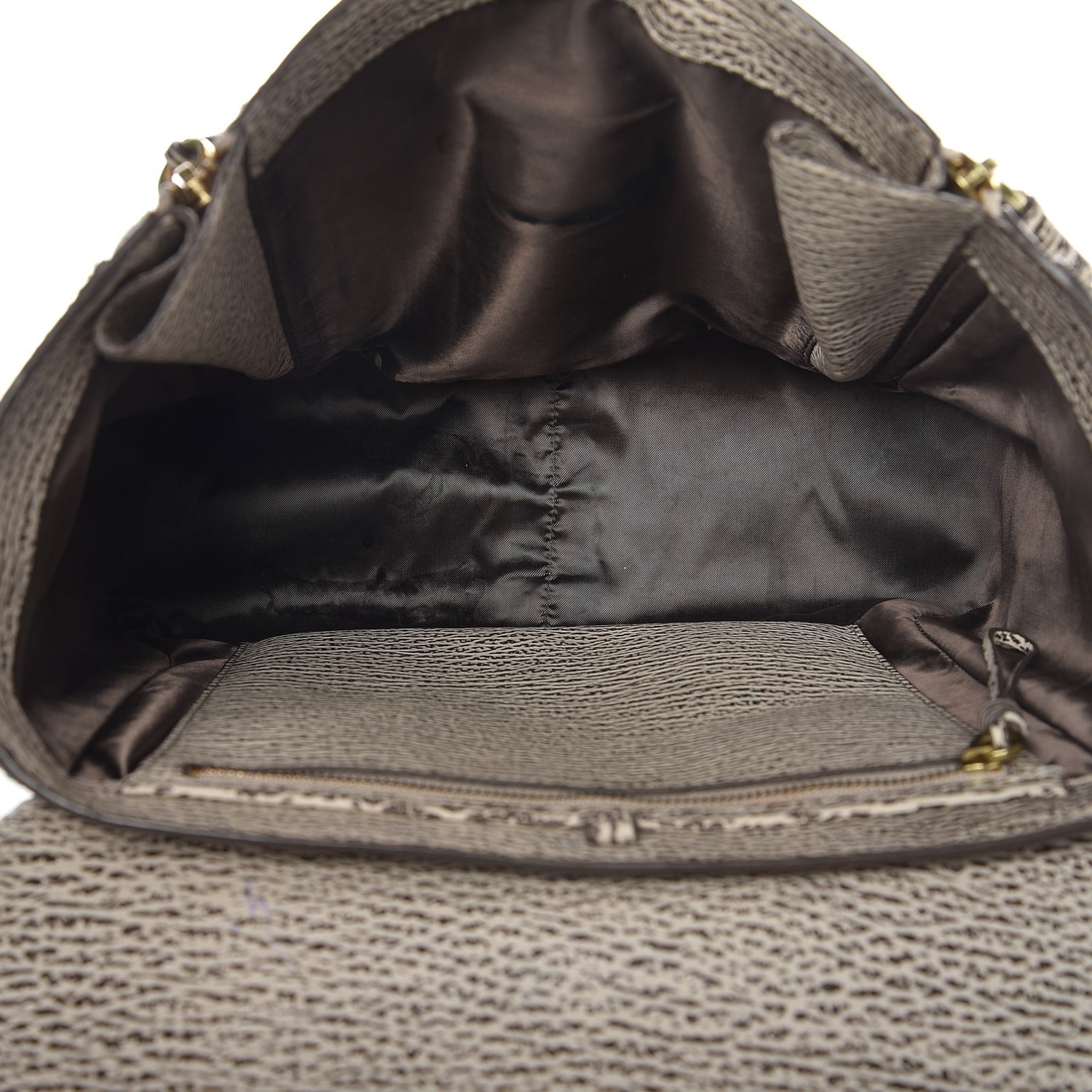 3.1 Phillip Lim 3.1 Textured Calfskin Large Pashli Satchel Tote Bag Brown Beige 6 of 19