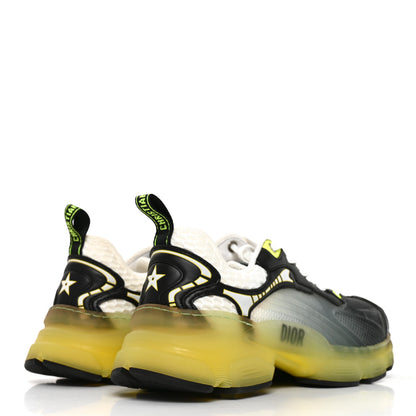 Christian Dior Matte Technical Fabric Mesh Dior Vibe Sneakers 37.5 White Yellow 3 of 10
