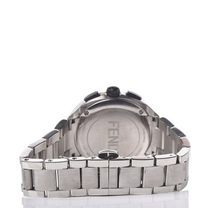 Fendi Stainless Steel 40mm Momento Monster Chronograph Quartz Watch 4 of 6