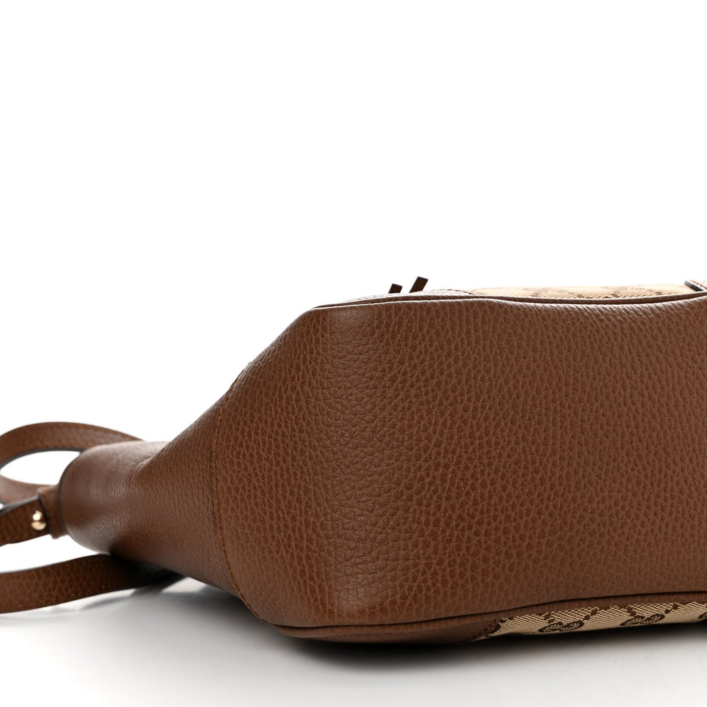 Monogram Small Bree Tote Beige Tabacco