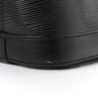Louis Vuitton Epi Alma MM Black 8 of 10