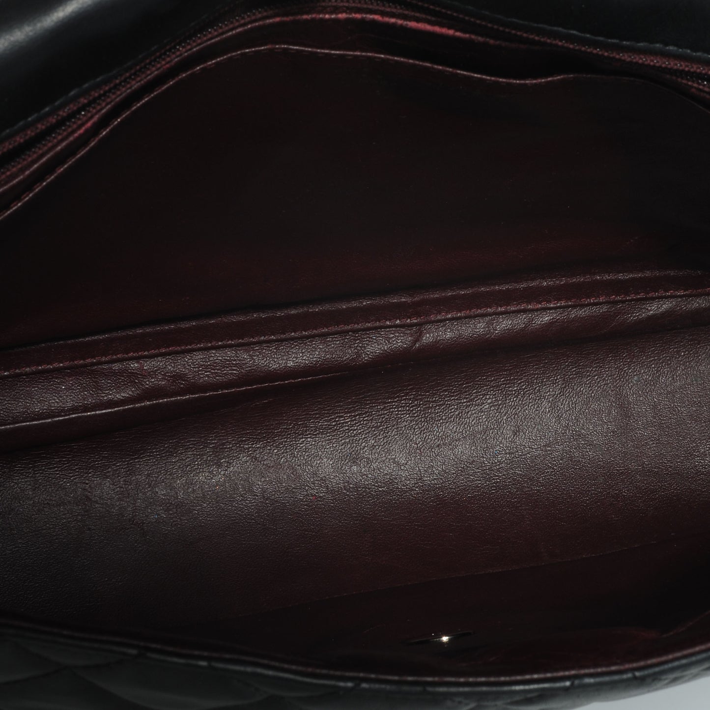 Lambskin Maxi Single Flap Black