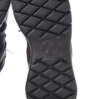 Louis Vuitton Technical Nylon Monogram Rubber Aftergame Sneakers 35.5 Black 8 of 9