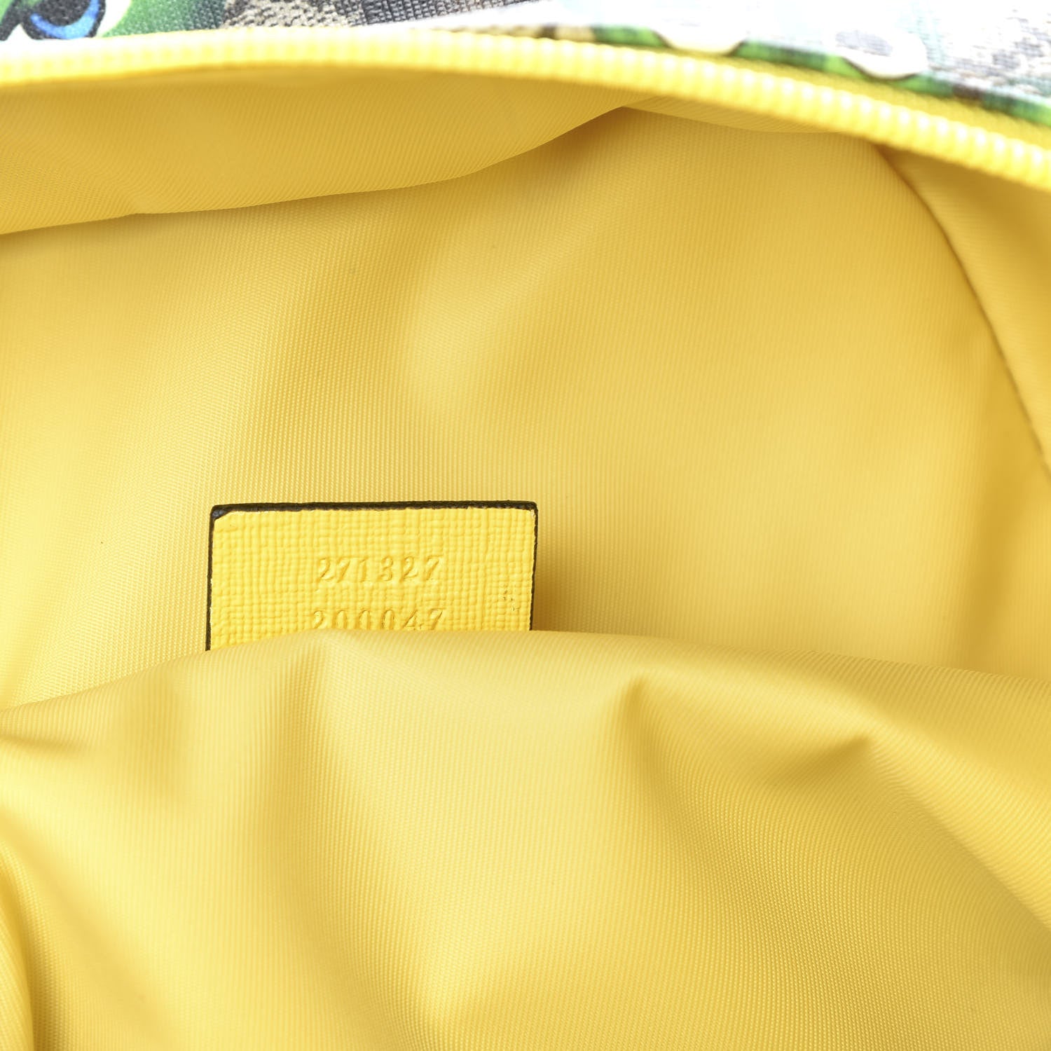Gucci GG Supreme Monogram Smiling Plants Childrens Backpack 6 of 9