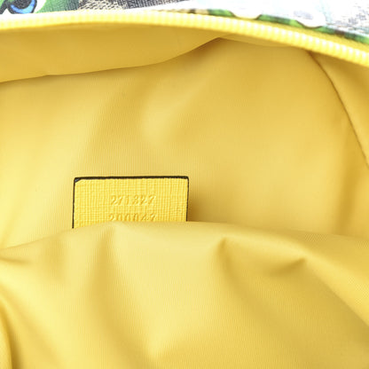 Gucci GG Supreme Monogram Smiling Plants Childrens Backpack 6 of 9