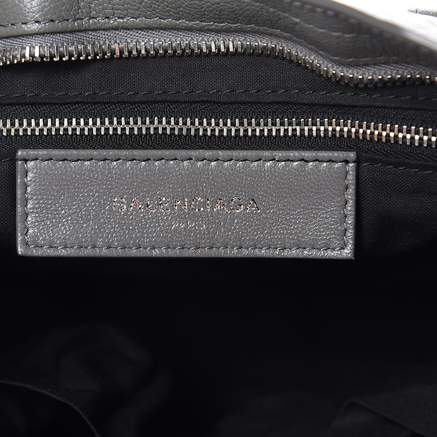 Balenciaga Chevre Silver Metallic Edge Hardware S City Gris Acier 6 of 10