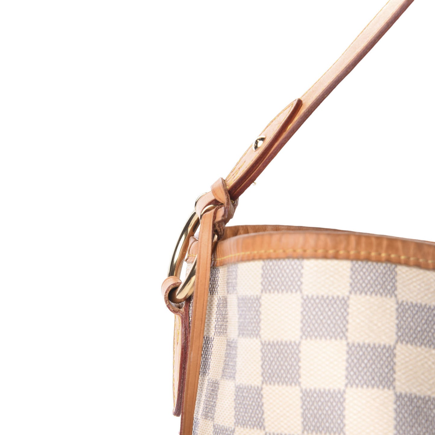 Damier Azur Delightful MM Rose Ballerine