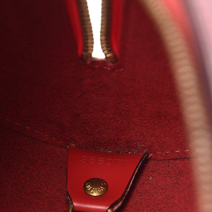 Louis Vuitton Epi Soufflot Castillan Red 8 of 17
