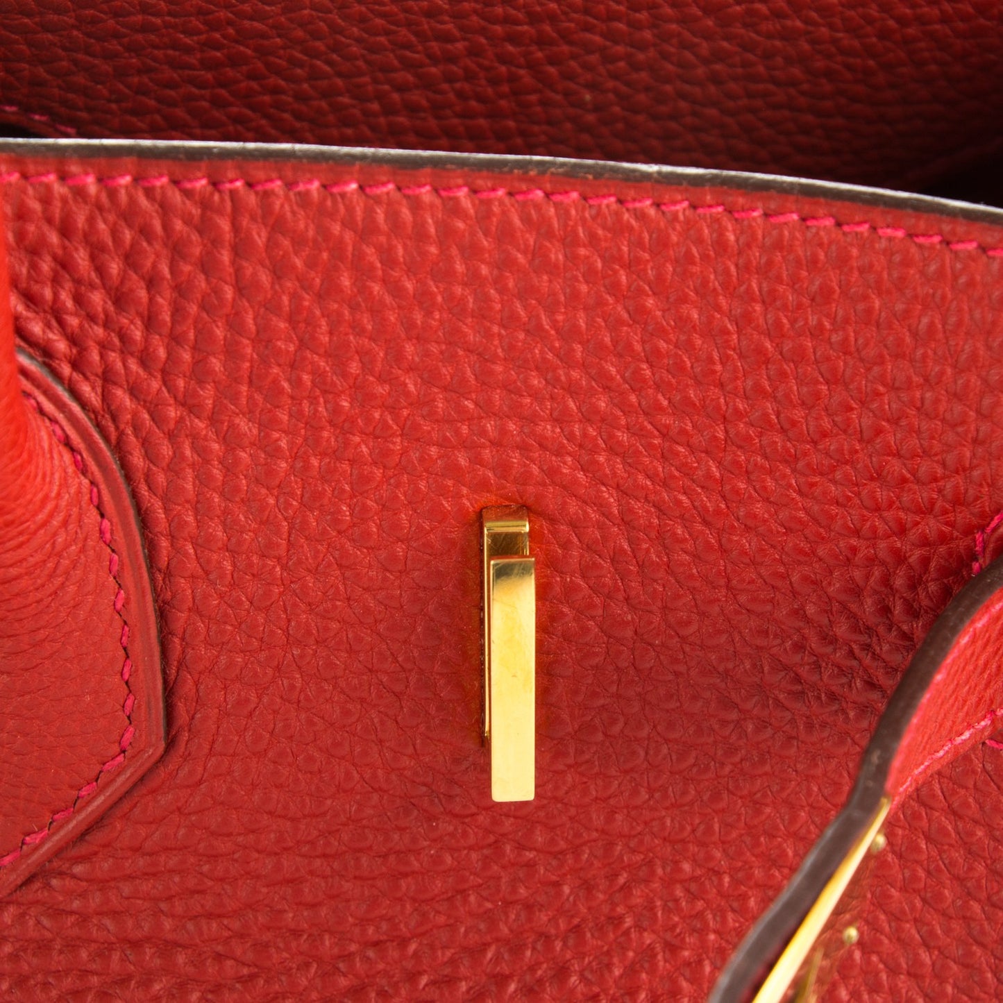 Togo Birkin 35 Vermillion