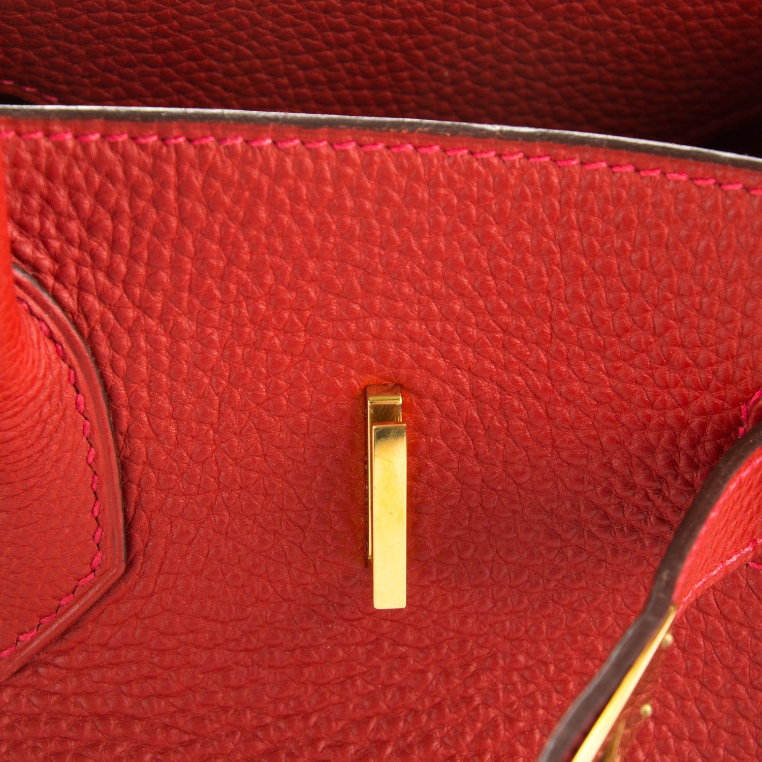 Hermes Togo Birkin 35 Vermillion 12 of 28
