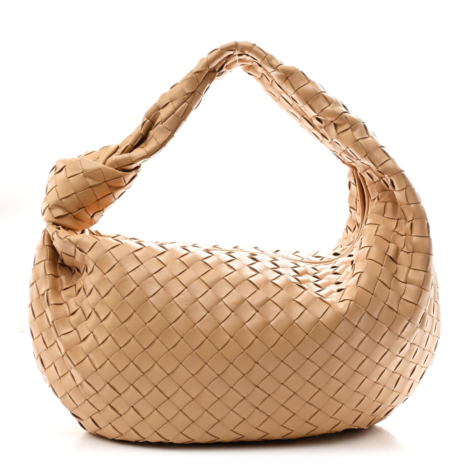 Bottega Veneta Nappa Intrecciato Small Jodie Hobo Almond 1 of 10
