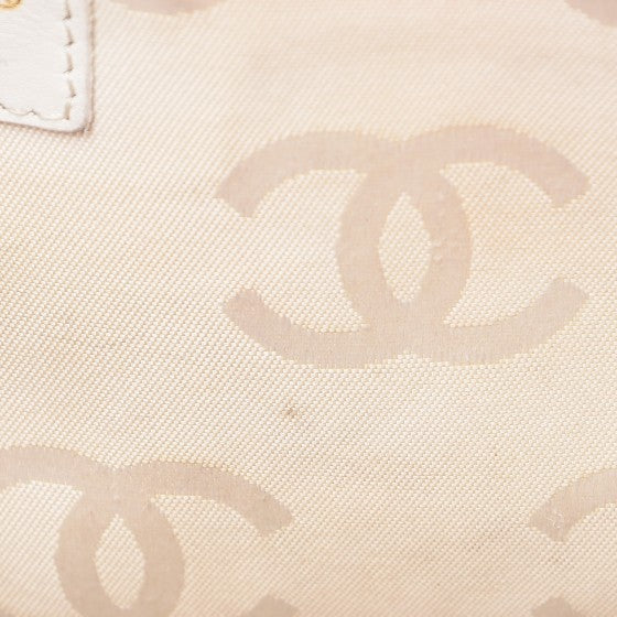 Chanel Patent CC Logo Tote Dark Pink 12 of 15