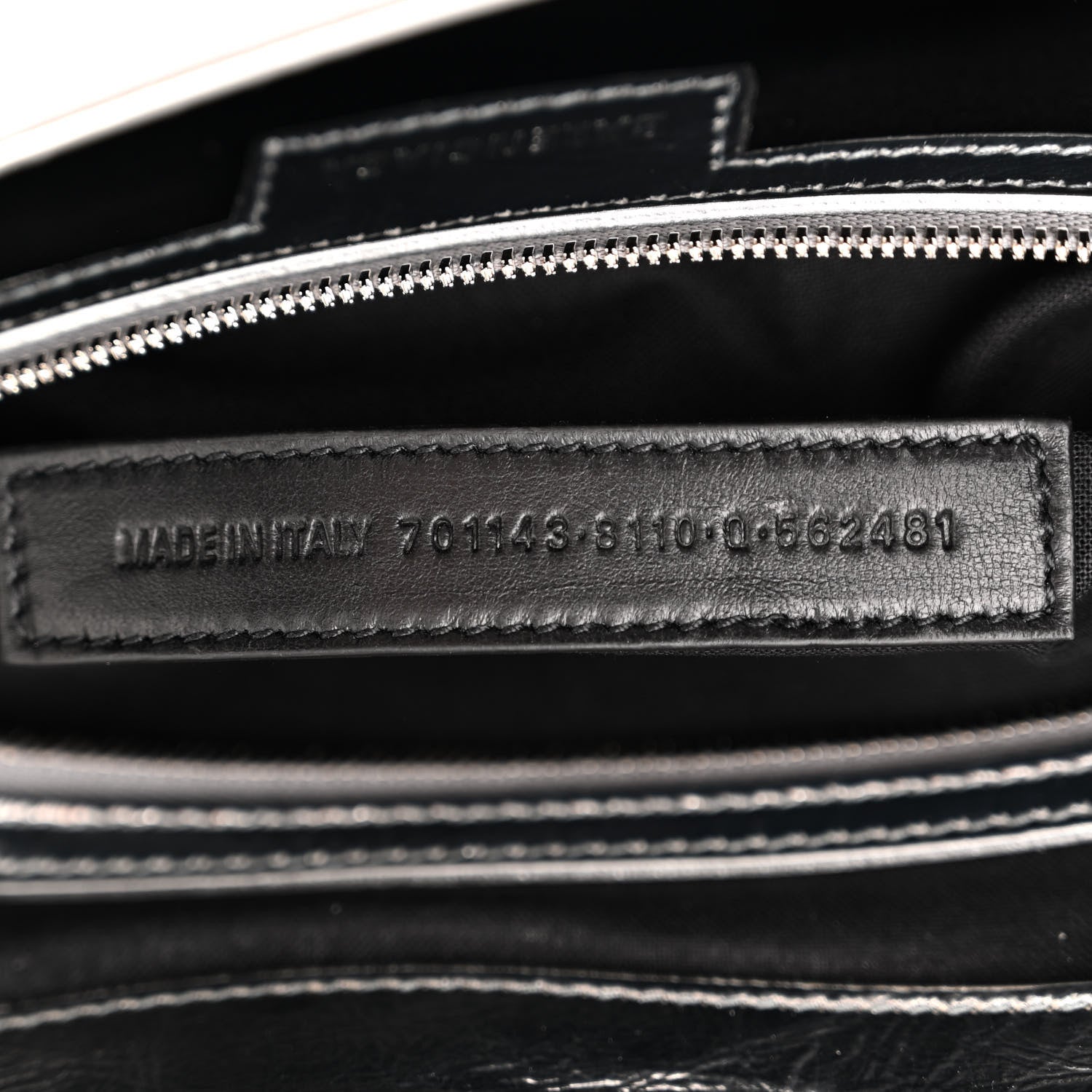 Balenciaga Smooth Metallic Calfskin Large Lindsay Shoulder Bag Silver 7 of 20