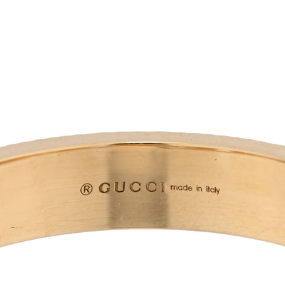 Gucci 18K Yellow Gold Icon Stars Band Ring 58 8.5 4 of 4