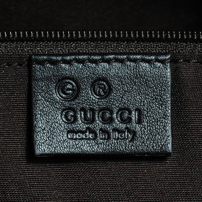 Gucci Metallic Monogram XL Shopper Tote Black 6 of 7