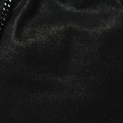 Stella McCartney Shaggy Deer Falabella Fold Over Black 8 of 10