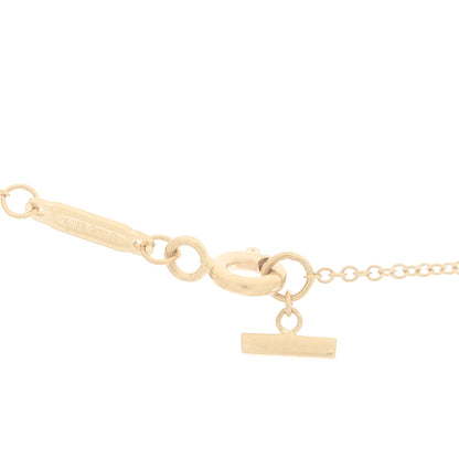 Tiffany 18K Yellow Gold Small T Smile Pendant Necklace 4 of 6