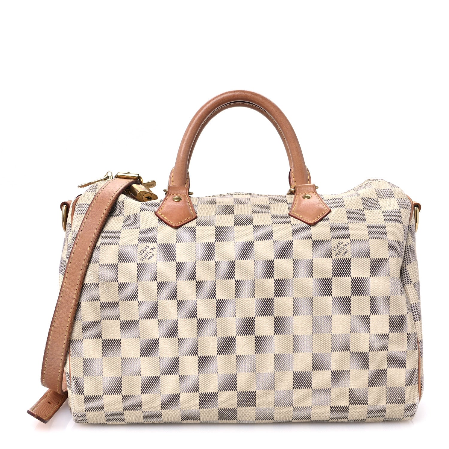Louis Vuitton Damier Azur Speedy Bandouliere 30 1 of 12