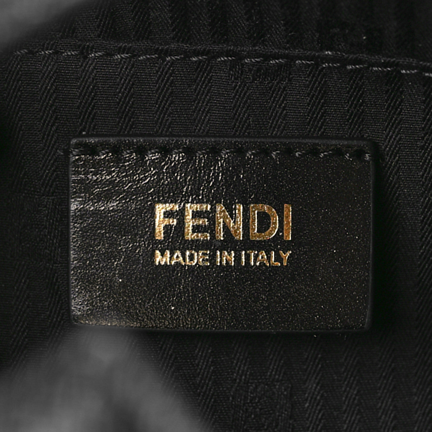 Fendi Vitello Elite Regular 2Jours Tote Black 6 of 8