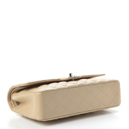 Chanel Caviar Quilted Medium Double Flap Beige 4 of 10