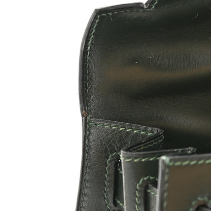 Hermes Box Kelly Sellier 28 Vert Fonce 12 of 25