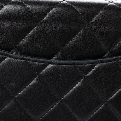 Chanel Lambskin Quilted Wallet On Chain WOC Black 16 of 17