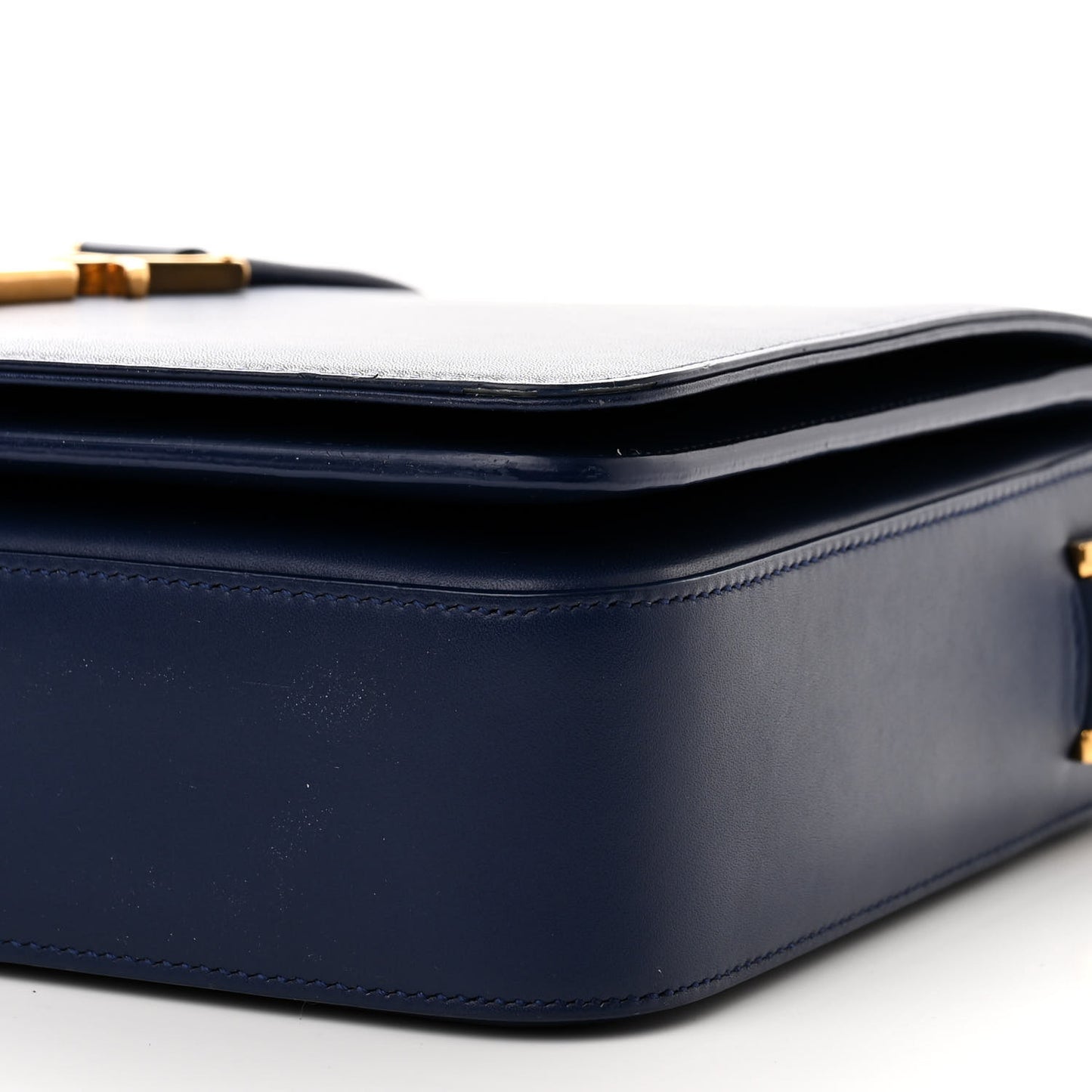 Smooth Calfskin Medium Classic Monogram Universite Bag Deep Marine
