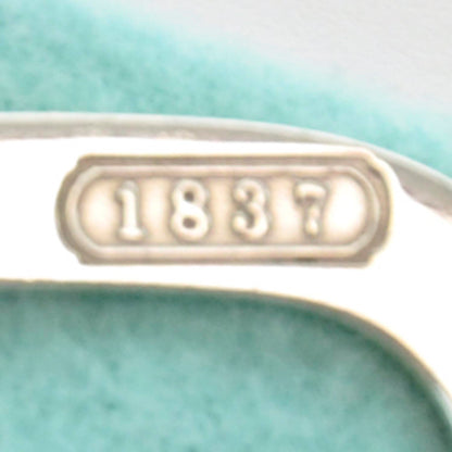 Tiffany Sterling Silver 1837 Square Bangle Bracelet 4 of 6