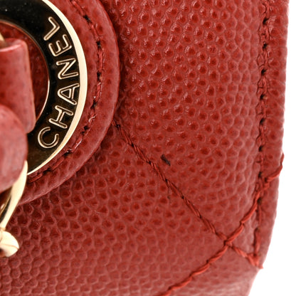 Chanel Caviar Quilted Medium Business Affinity Flap Red 11 of 13