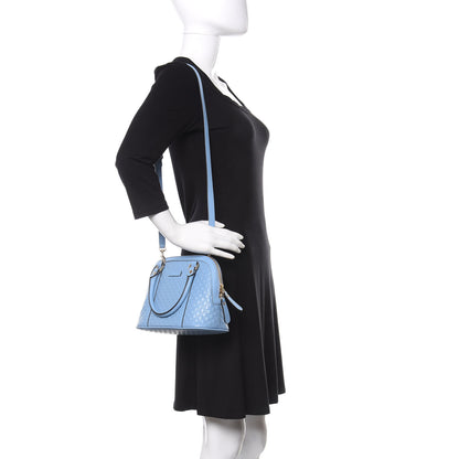 Gucci Microguccissima Mini Dome Bag Mineral Blue 2 of 10