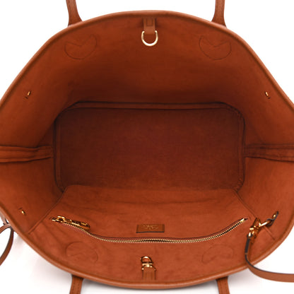Louis Vuitton Empreinte Monogram Giant Neverfull MM Cognac 6 of 11