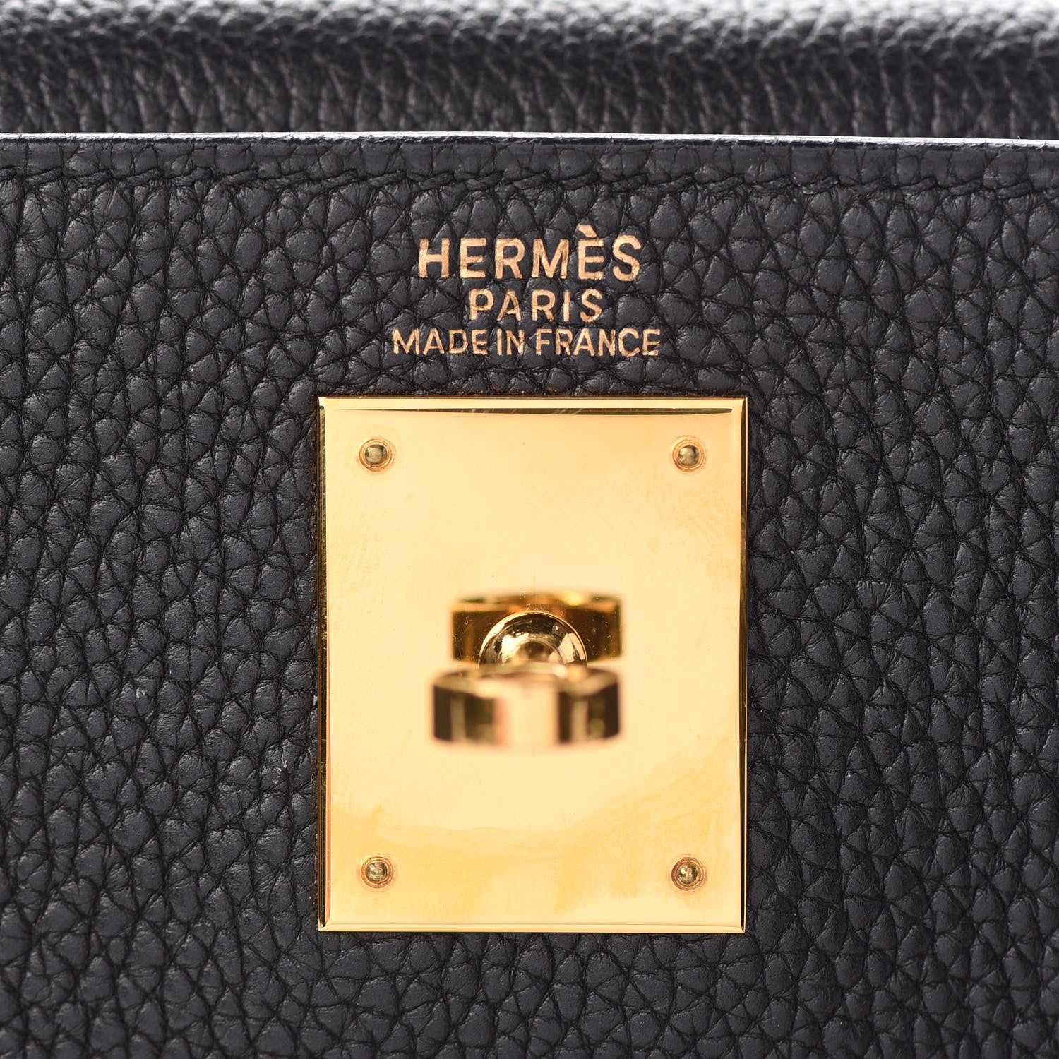 Hermes Taurillon Clemence Kelly Retourne 32 Black 19 of 36