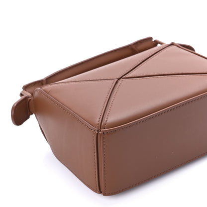 Loewe Satin Calfskin Mini Puzzle Bag Pecan 10 of 11
