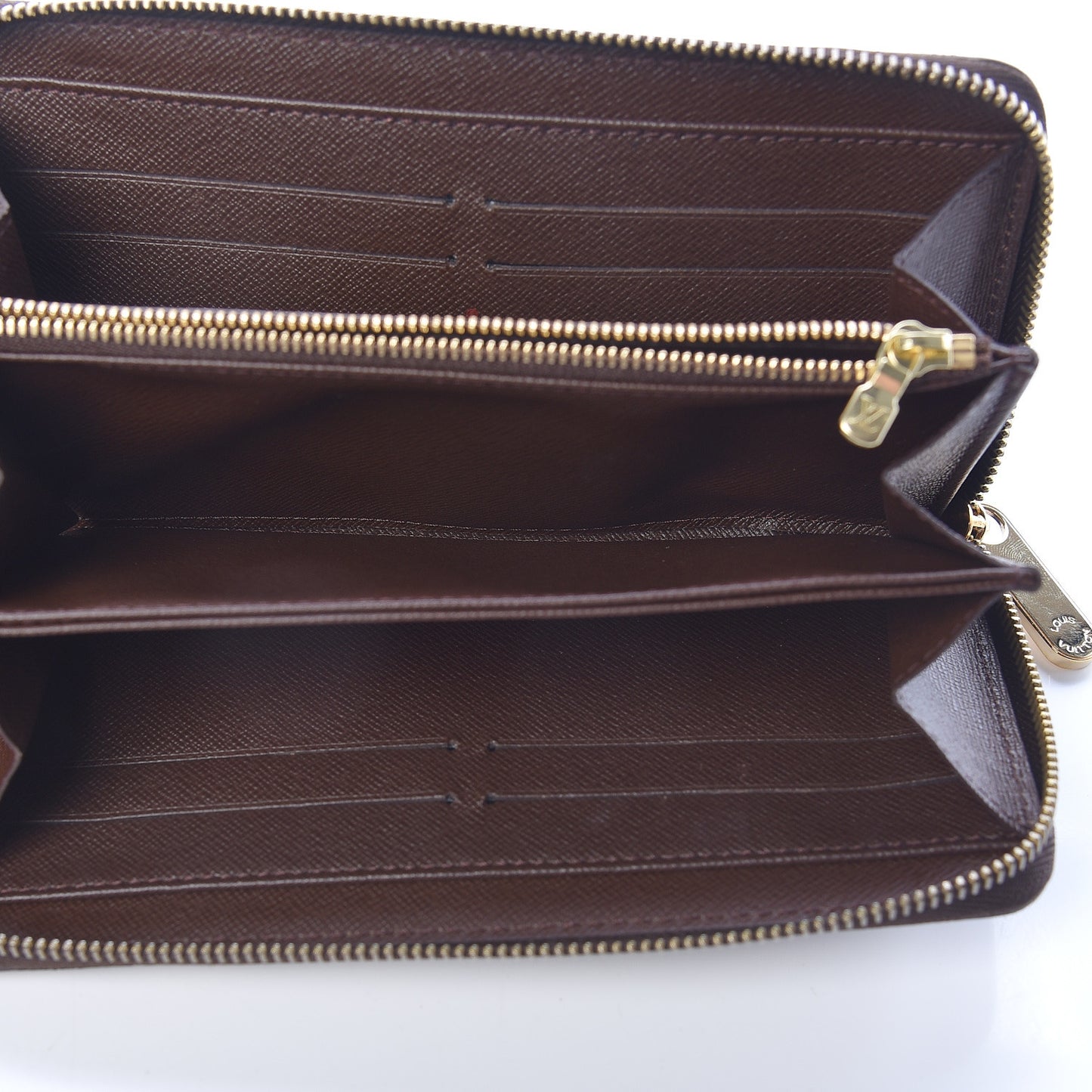 Damier Ebene Zippy Wallet