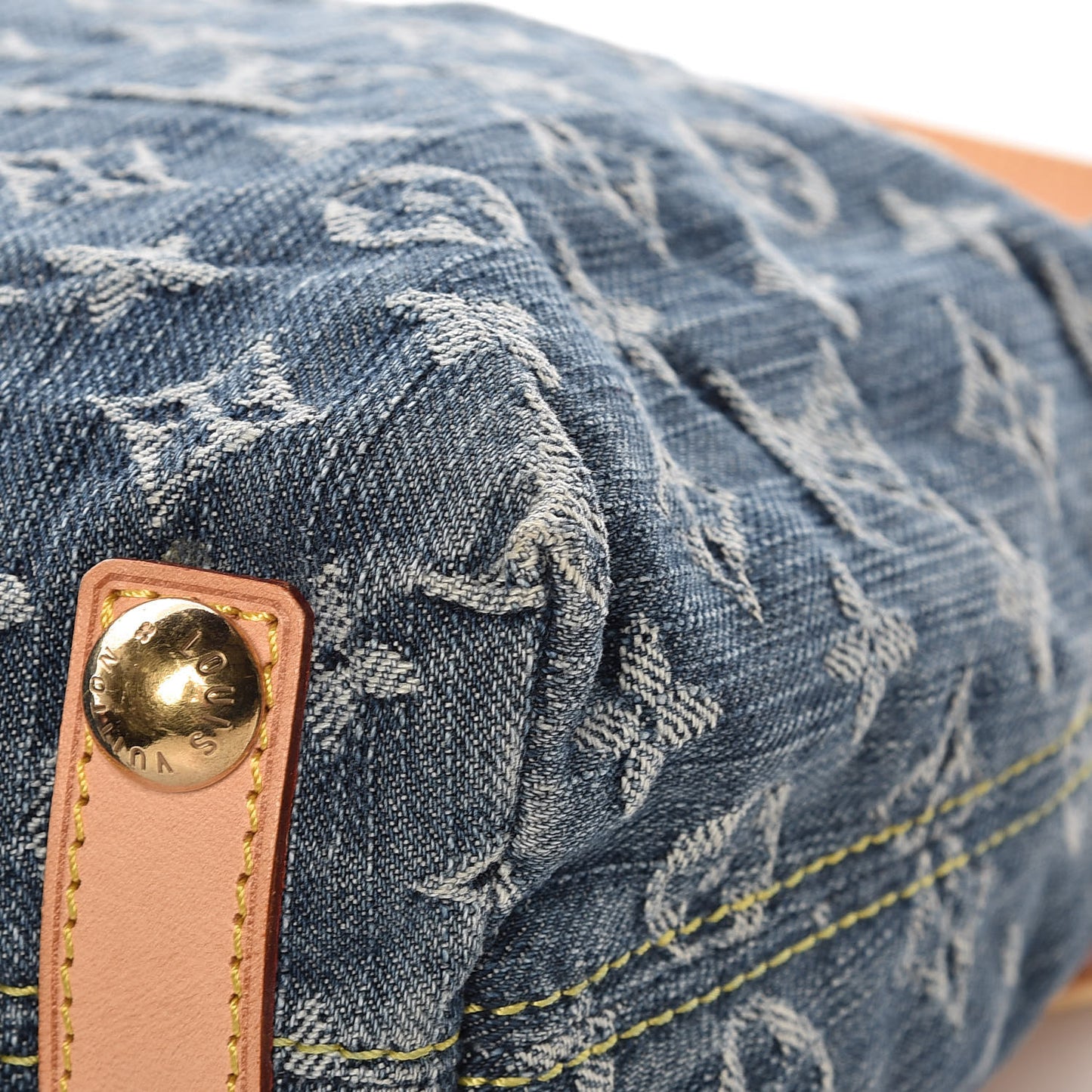 Monogram Denim Baggy PM Blue