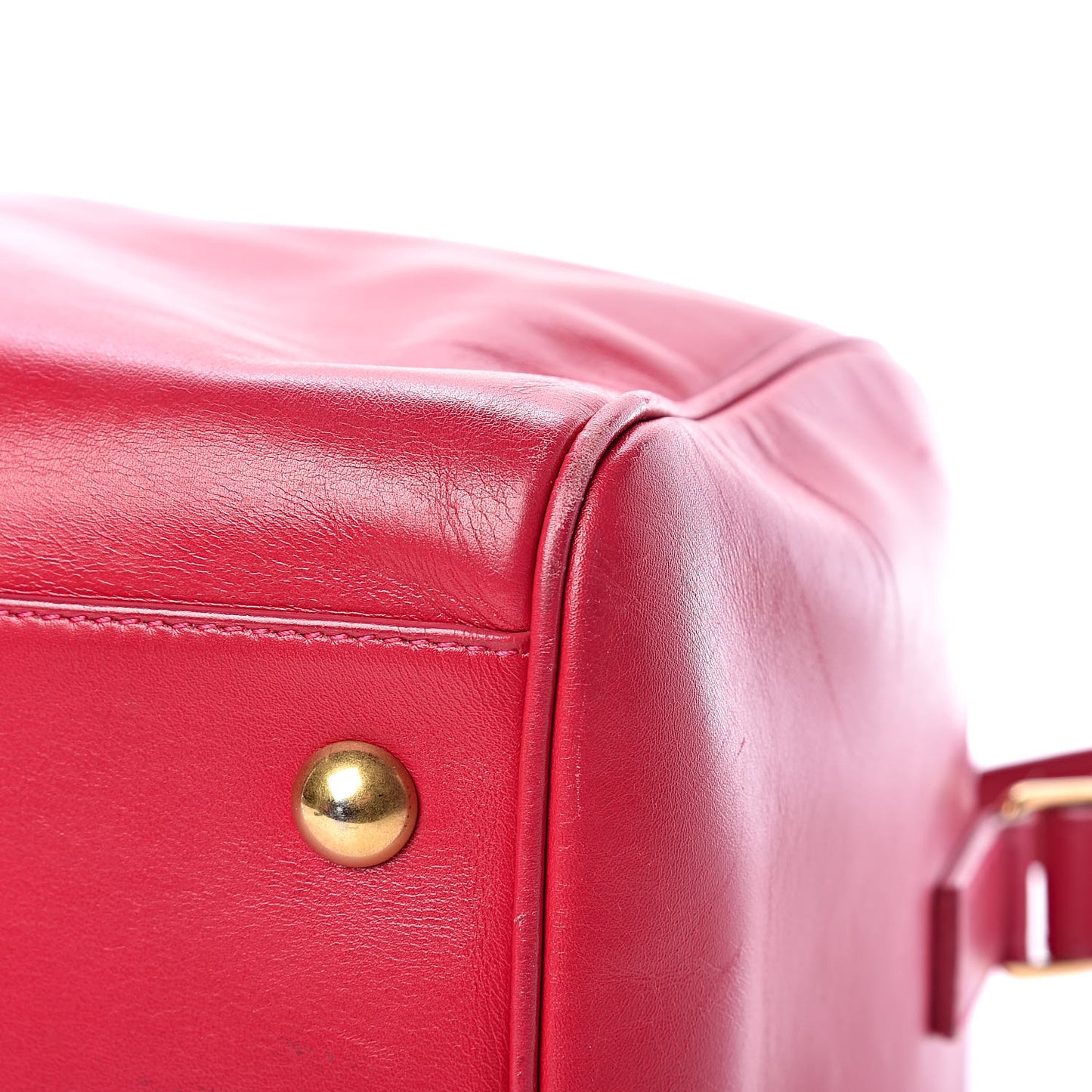 Calfskin Classic Duffle 6 Fuchsia