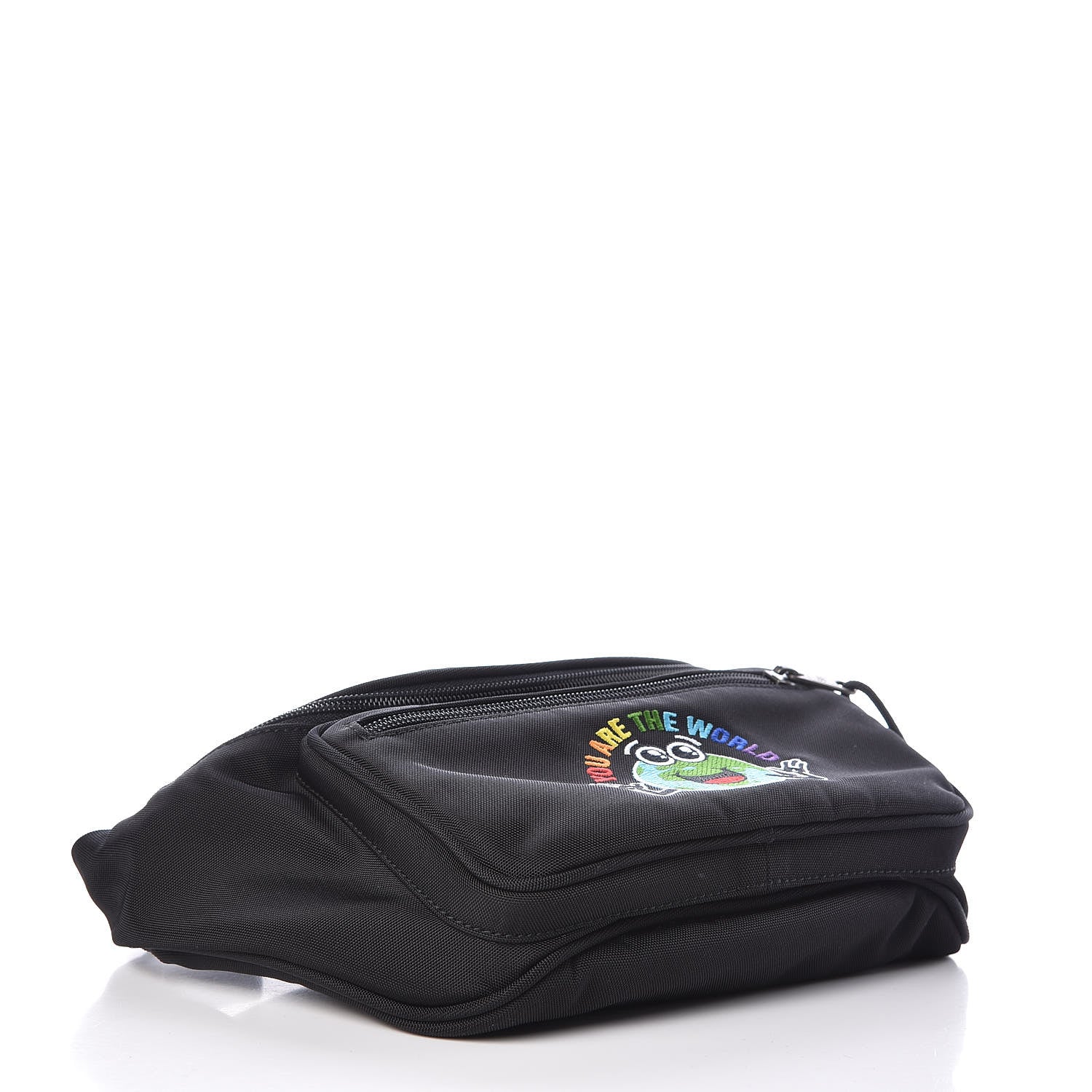 Balenciaga Nylon You Are The World Explorer Beltpack Black 4 of 9
