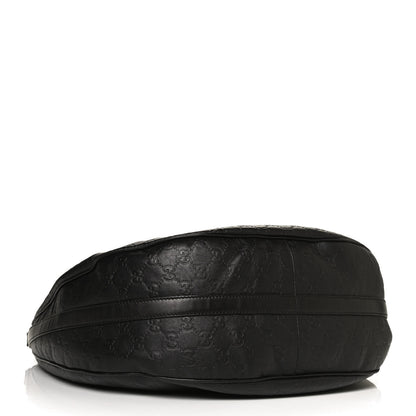 Gucci Guccissima Large GG Twins Hobo Black 4 of 13