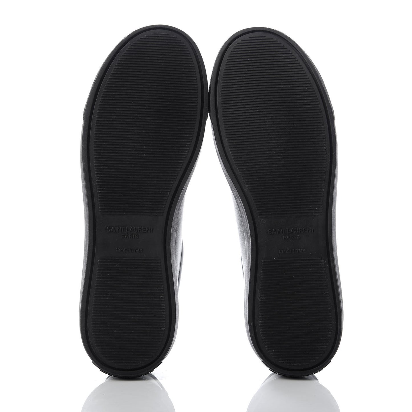 Calfskin Andy Low Top Sneakers 36 Black