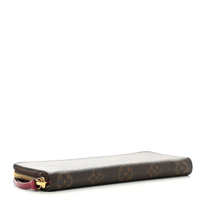 Louis Vuitton Monogram Clemence Wallet Fuchsia 4 of 8