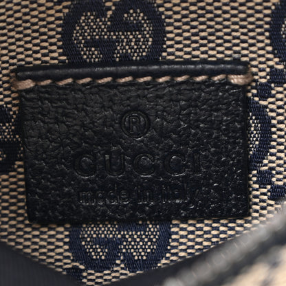 Gucci GG Monogram Web Double Pocket Belt Bag Navy 6 of 14