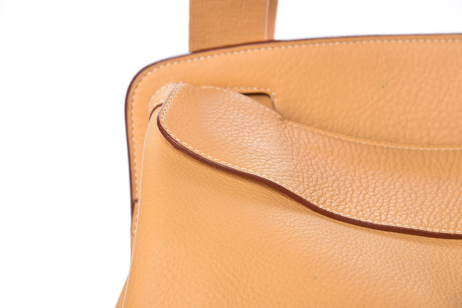 Hermes Taurillon Clemence Sherpa Backpack Sable 10 of 10