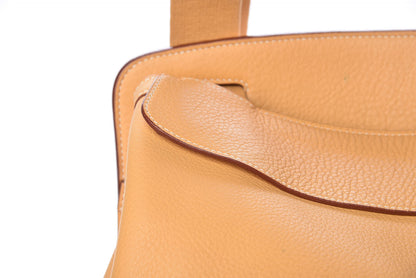 Hermes Taurillon Clemence Sherpa Backpack Sable 10 of 10